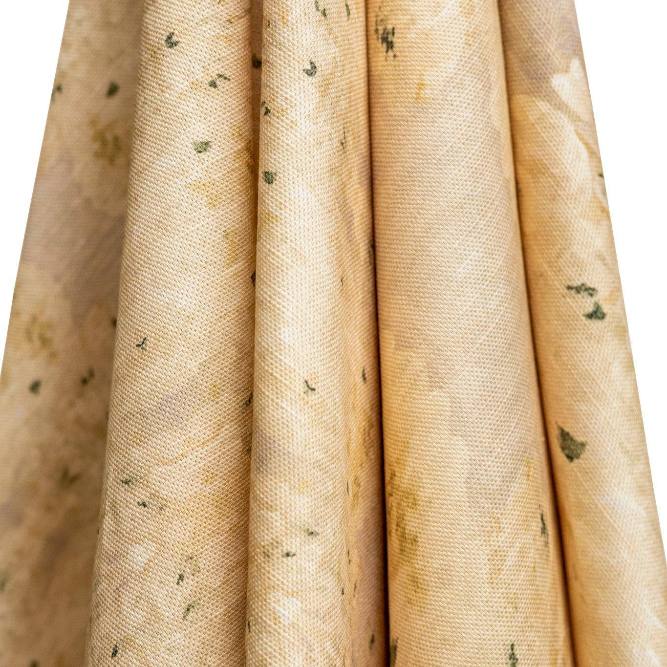 Centerpiece White Hydrangea Luxury Fabric Large Repeat - Truett Designs