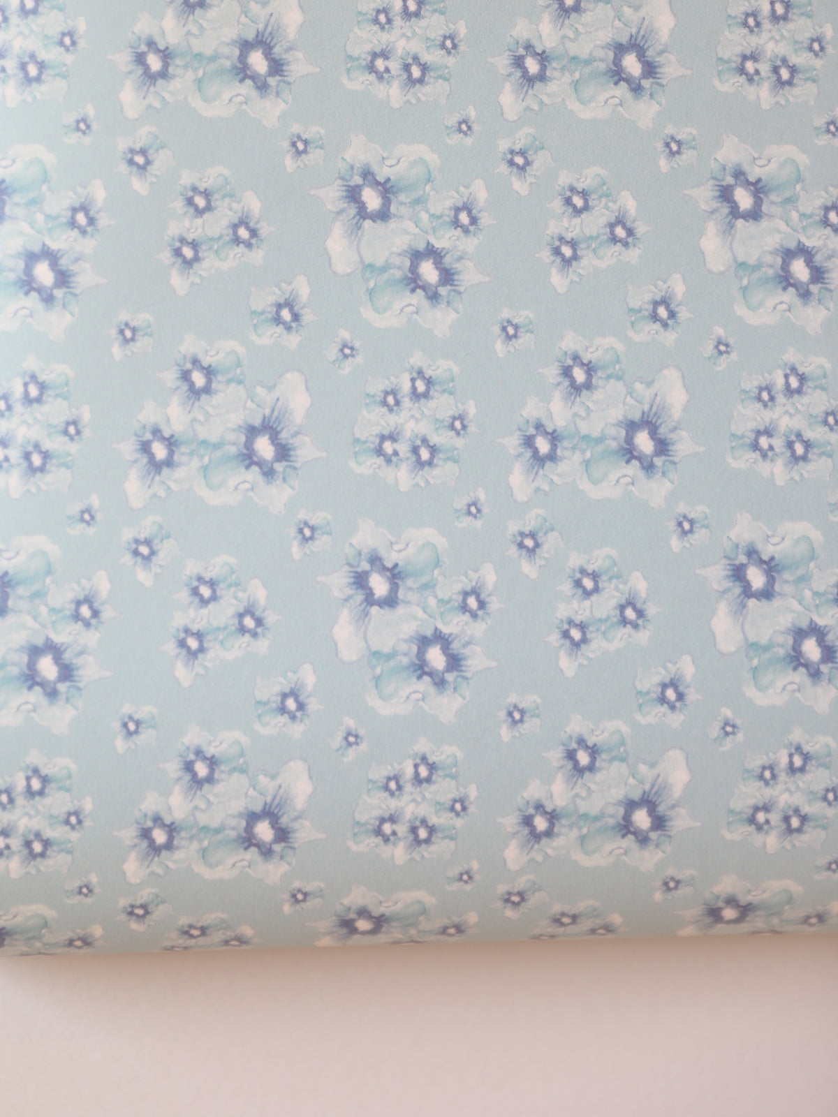 Cottage Garden luxury wallpaper with a small-scale floral pattern inspired by traditional English gardens, ideal for custom interiors, refined bedrooms, charming powder rooms, tailored living spaces, and luxury residential design projects.