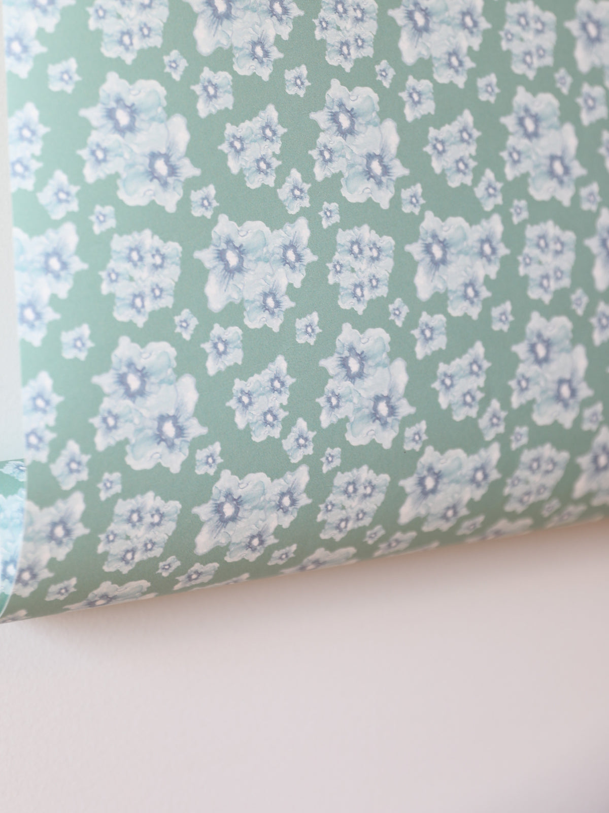 Cottage Garden luxury wallpaper with a small-scale floral pattern inspired by traditional English gardens, ideal for custom interiors, refined bedrooms, charming powder rooms, tailored living spaces, and luxury residential design projects.