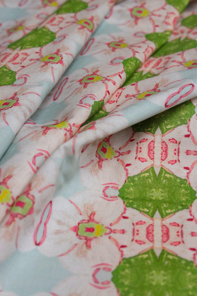 Pink Dogwoods Fabric - Truett Designs