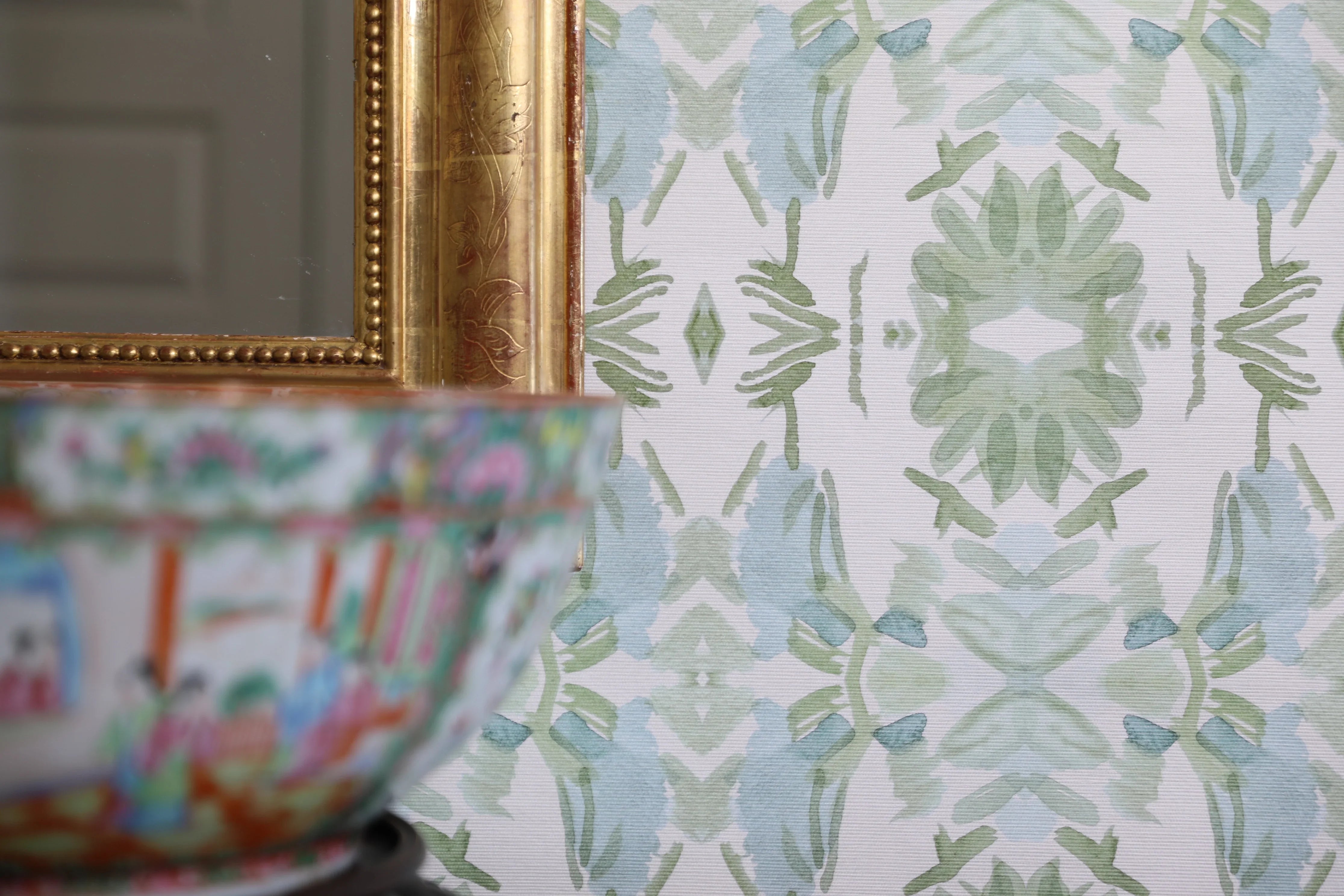 Wildflowers I Sage Green & Blue - Truett Designs