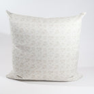 Luxury floral decorative pillow inspired by English cottage gardens with soft botanical detail and layered texture, designed for modern traditional interiors, cozy bedrooms, collected living spaces, and timeless cottage-style homes. Sustainably printed and handcrafted in England by Truett Designs.