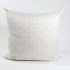 Luxury floral decorative pillow inspired by English cottage gardens with soft botanical detail and layered texture, designed for modern traditional interiors, cozy bedrooms, collected living spaces, and timeless cottage-style homes. Sustainably printed and handcrafted in England by Truett Designs.