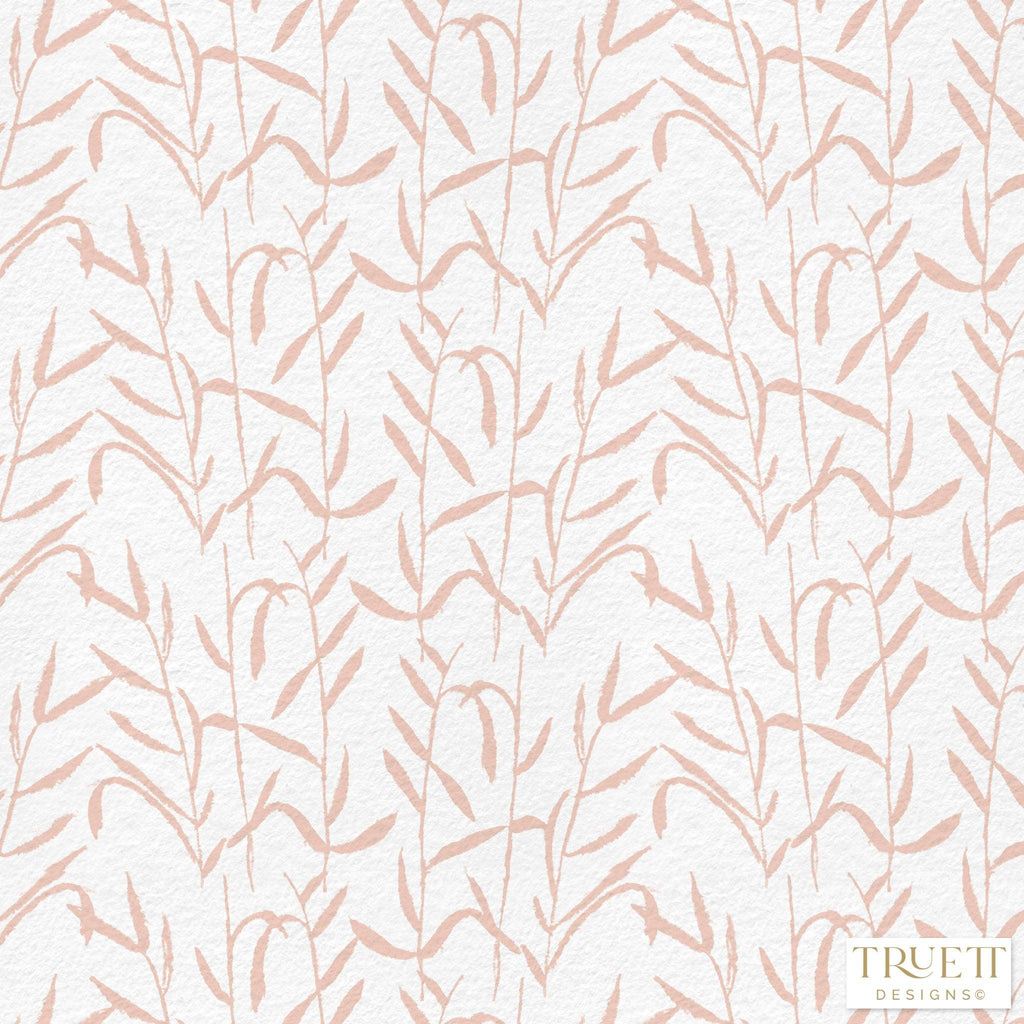 Botanic Blush Luxury Wallpaper - Truett Designs