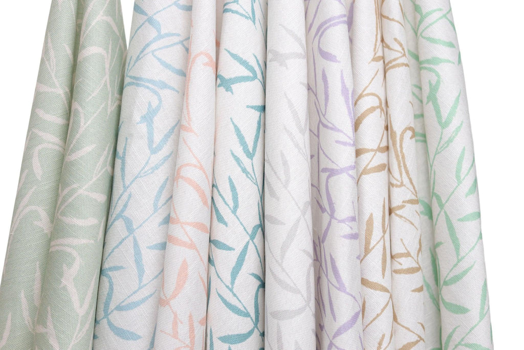 Botanic Hazy Lilac Luxury Fabric - Truett Designs