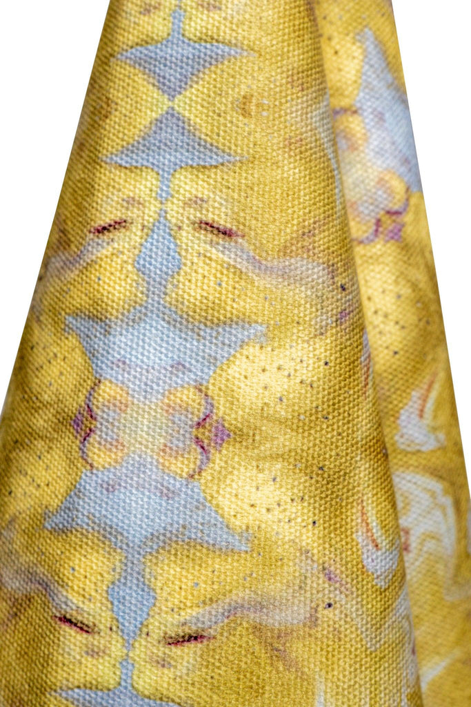Gilt Gold & Merlot Fabric Large Repeat - Truett Designs