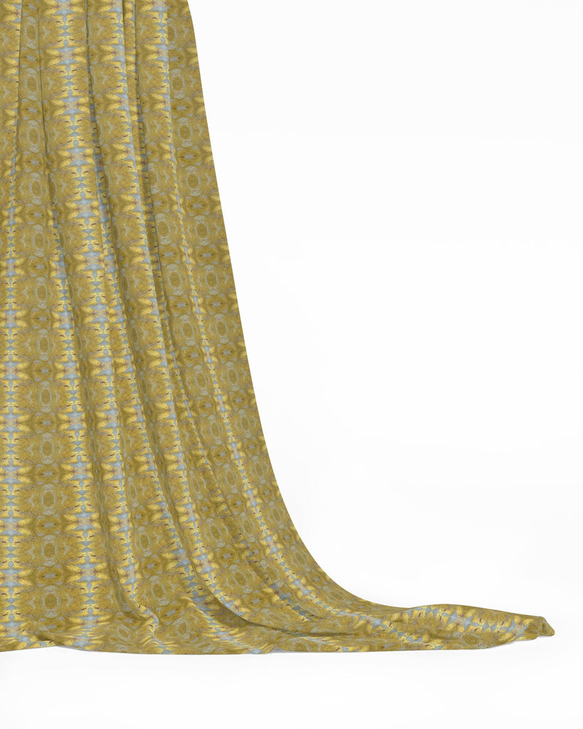 Gilt Gold & Merlot Fabric Small Repeat - Truett Designs