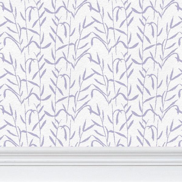 Botanic Hazy Lilac Luxury Wallpaper - Truett Designs