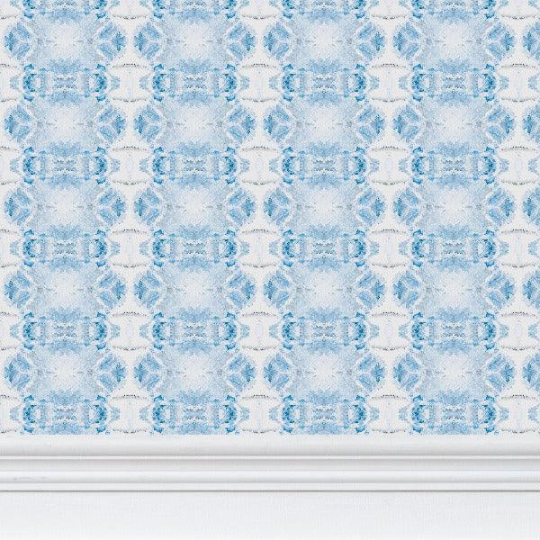 Coastal Waves Blue Wallpaper - Truett Designs