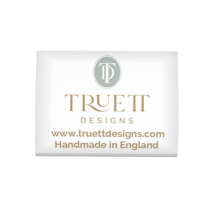 Geometric Teal Luxury Decorative Throw Pillow 20" x 20" - Truett Designs