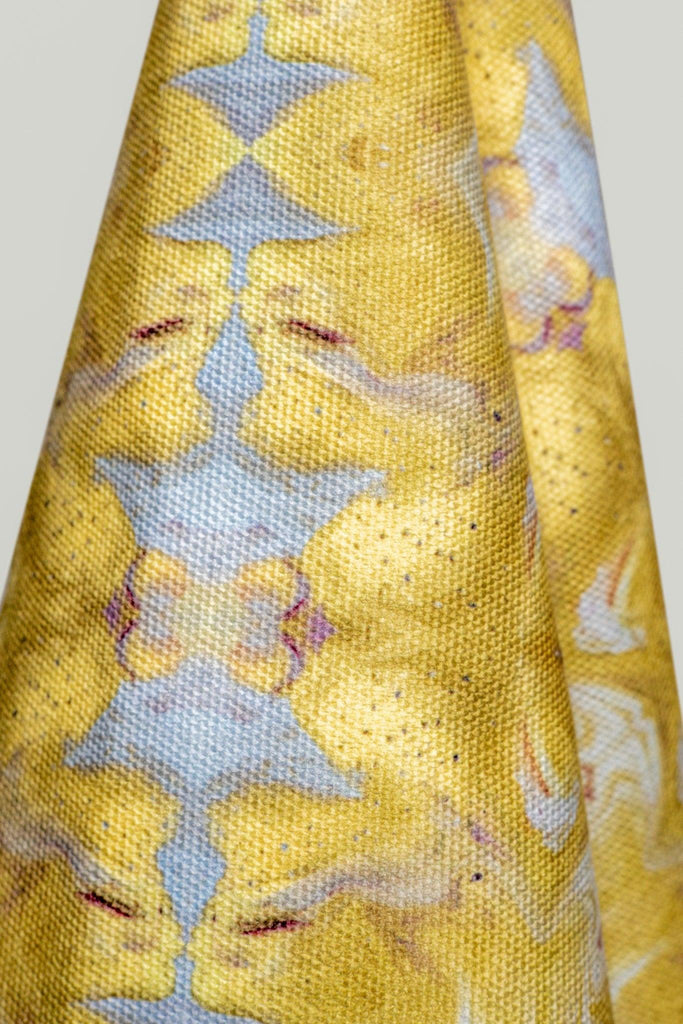 Gilt Gold & Merlot Fabric Small Repeat - Truett Designs