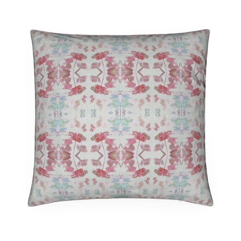 The Fields-Strawberry 20” x 20” Luxury Pillow - Truett Designs